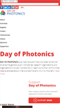Mobile Screenshot of day-of-photonics.org